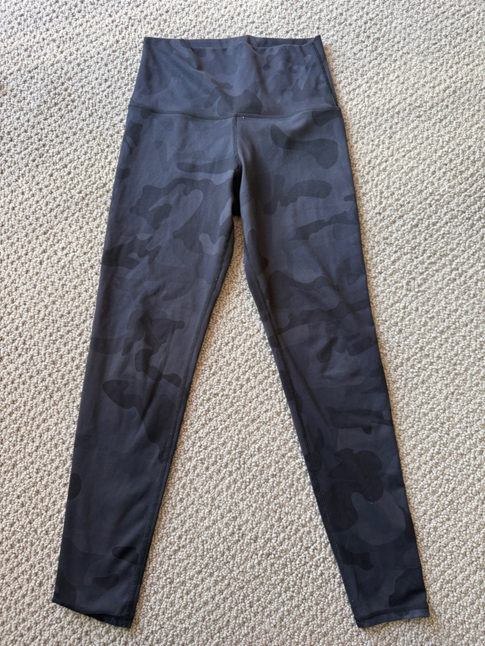 lululemon athletica Black Camo Leggings